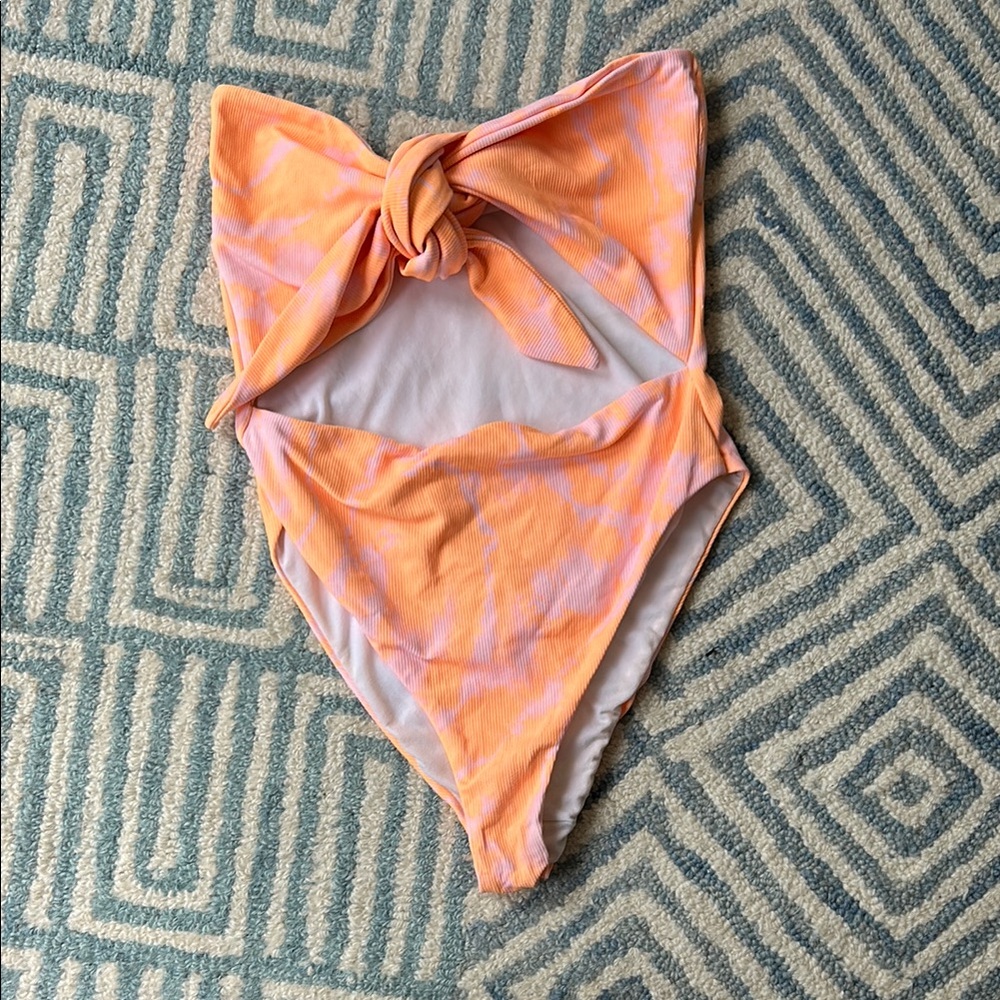 Vibrant Tie-Dye One-Piece Swimsuit